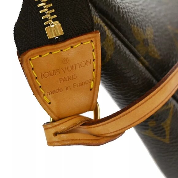 LOUIS VUITTON Pochette Accessoires Hand Bag Monogram Cherry - Picture 14 of 14